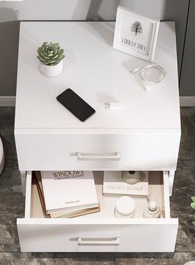 简约床头16087柜易创小柜子小型室床边意柜简现代床边柜日式卧储