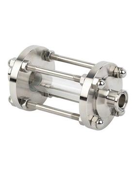 快装无品牌/玻璃管箍道视镜0/43136直通视镜卡式快装式啤酒设备视