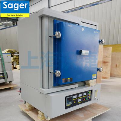 上海识捷SG-金QF123850600钛合眼氦气热处理电炉镜框钛合空金真退