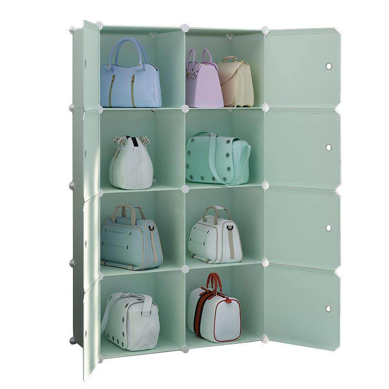 柜自由组合置物组储物TDQ书收纳柜子简门约现装代带塑料简易书架