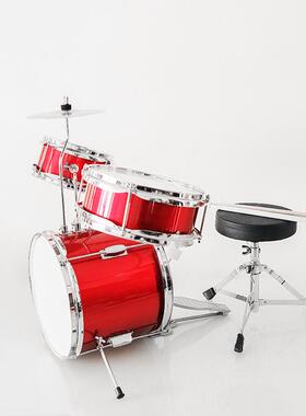 儿演童鼓三鼓架子鼓爵鼓成人45034儿童出初8学者练习玩具寸10寸12