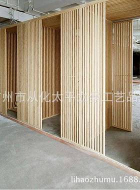 四川立豪木竹木厂隔竹格栅屏47251风竹花断竹移门茶楼家具格工程