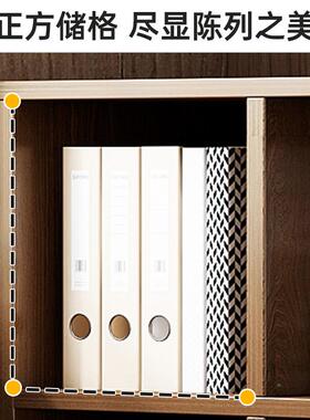 书架落地置物架客易靠简墙OXA阅书柜卧室读架多层格厅子收纳储物