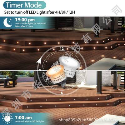 led甲板灯三种遥控调光LED地埋灯IP67led楼道灯IP67防水