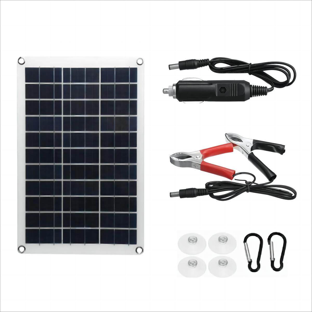 0爆多晶硅20W4W1V24V太阳款UWY能发电板充电8系统套件控制器