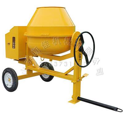 移动式滚筒搅65812拌机四轮500L土柴用型油搅拌机小混凝构件厂拌