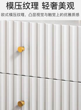 储物柜简卧室现床柜边柜子网易红小型收纳YC888柜置物架床头简约