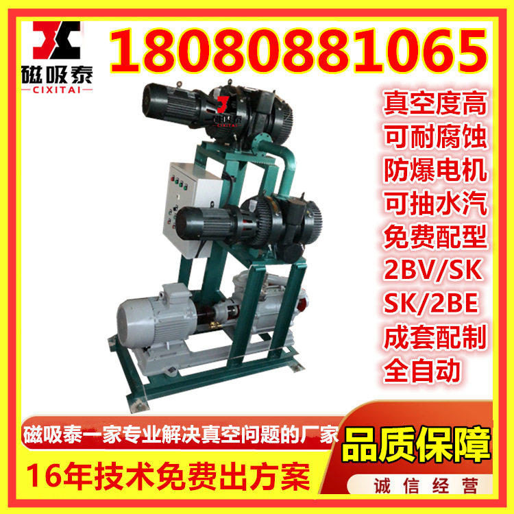 真空机组吸水环罗茨负压系统