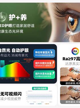 日式原木14884风餐厅条吊灯式极简一字法长全光谱护眼餐桌吊灯吧