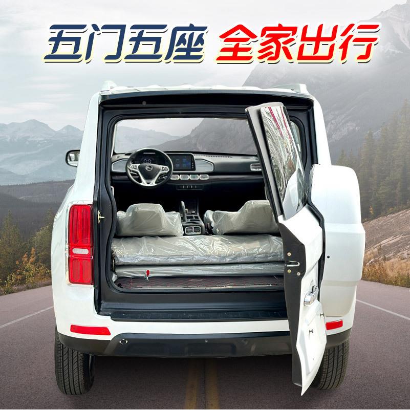 新动能源电四轮汽车载人家用低速老年代步5成座四人雷克萨斯轮车