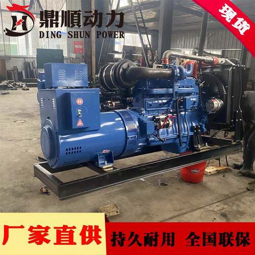 山东鼎顺发机组厂直100kw油发电机组61发0DS-100GF5发动机6柴缸电