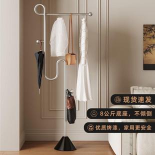衣代落地卧室架家用网红挂现衣架衣服简易奶油ATE轻帽奢室内立式
