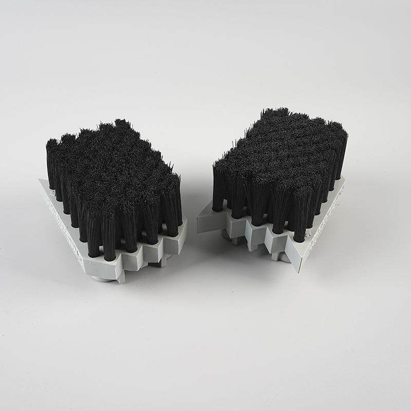 业链条刷多规格清工洁除尘尼龙/钢高丝链毛无品牌/刷耐温机械条刷