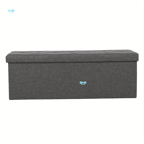 Folding Storage Ottoman Bench Foot Rest Stools End of Bed