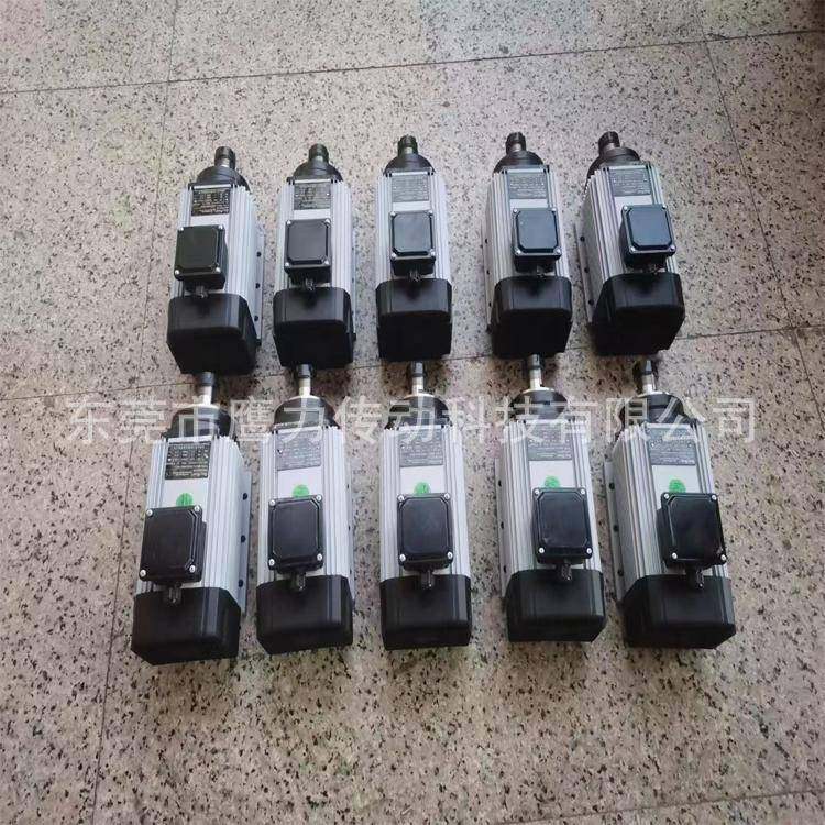 密防水铝材钻孔雕刻钢铁磨削低速力头钻铣精动高PPG达速电主轴马