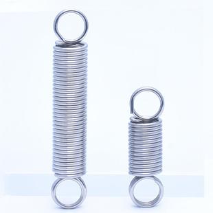 F777ST88实惠装 弹线径簧0.6m04不锈钢拉簧拉力拉m伸3闭口圈环簧中