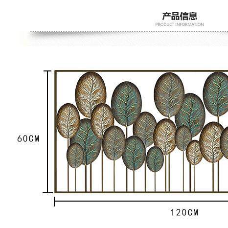 铁墙饰立体壁饰花墙壁挂饰客厅餐厅艺立体创意装卧面室墙铁艺盘子