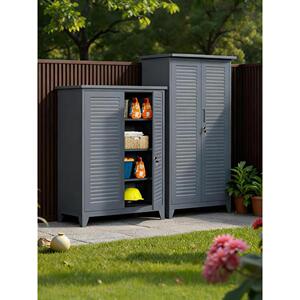 ?花园防水多防晒储物Fh(x}$px柜户庭院杂物功工具柜室外新款能收