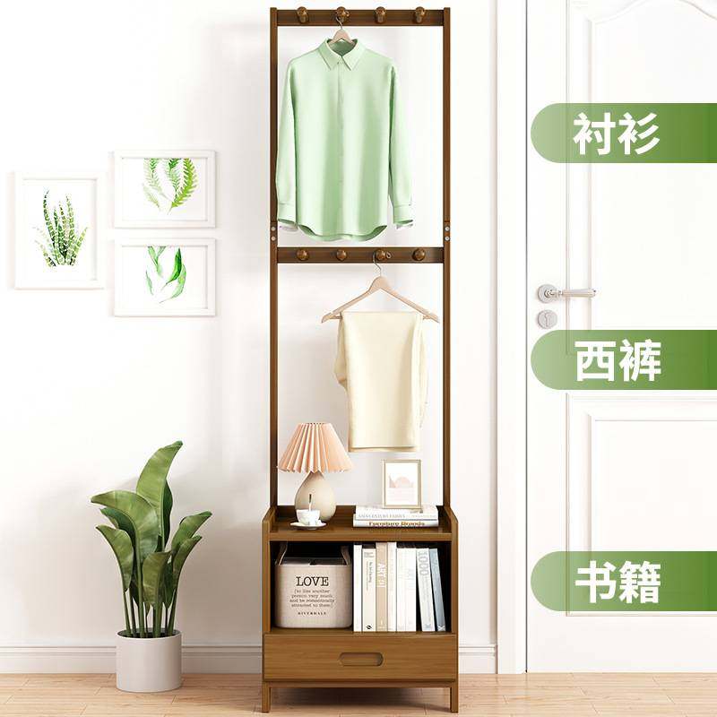 床头柜衣帽架一体组合多功能楠竹挂衣服架现代简约床边柜悬挂衣架,玩具/童车/益智/积木/模型,垂直悬浮玩具,淘宝优惠券,粉丝福利购,淘宝优惠卷