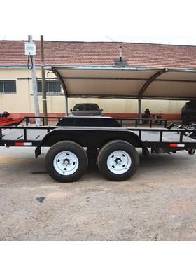 5吨汽车拖车升降拖车梯挖掘爬机RWI拖车履带拖车运输拖车