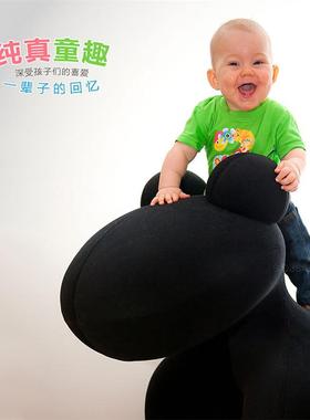 璃钢通LBV小马椅狗玻狗椅型凳卡儿童凳玩具设计师马仔造牛牛凳家