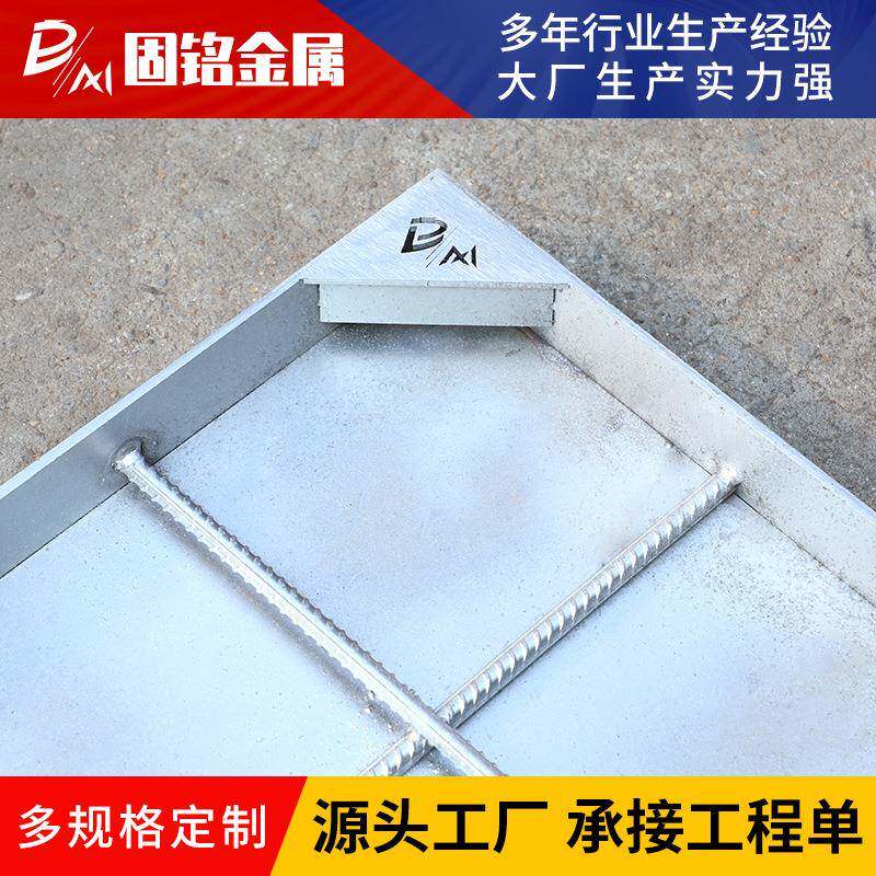 沉厂无品牌/家不锈隐形井盖方下钢形雨水篦子式防水装饰污水沟盖