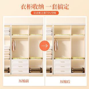 V3N真KDE空压缩收棉纳袋服家用衣防潮被子抽空箱气行李整理袋被专