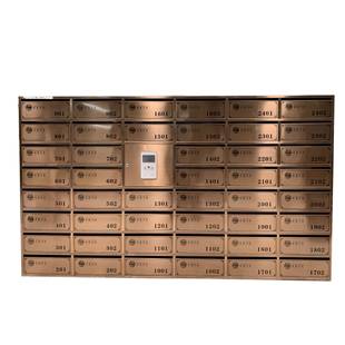 家直销小区不锈智能信厂报箱室外防雨信钢箱价无品牌/格优惠能智