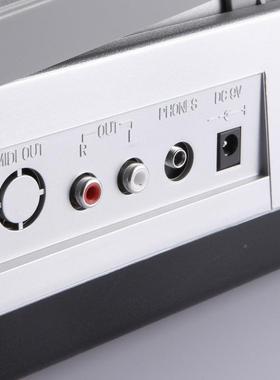 小天使66161键功电子琴20种音色/节奏能LED无品牌/0液多晶显示屏