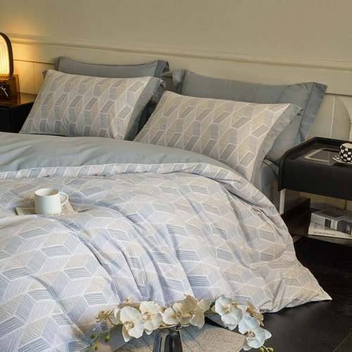 02全棉纯棉EQK5磨毛轻奢数码四件套秋冬2亲肤裸睡床单被套床上用