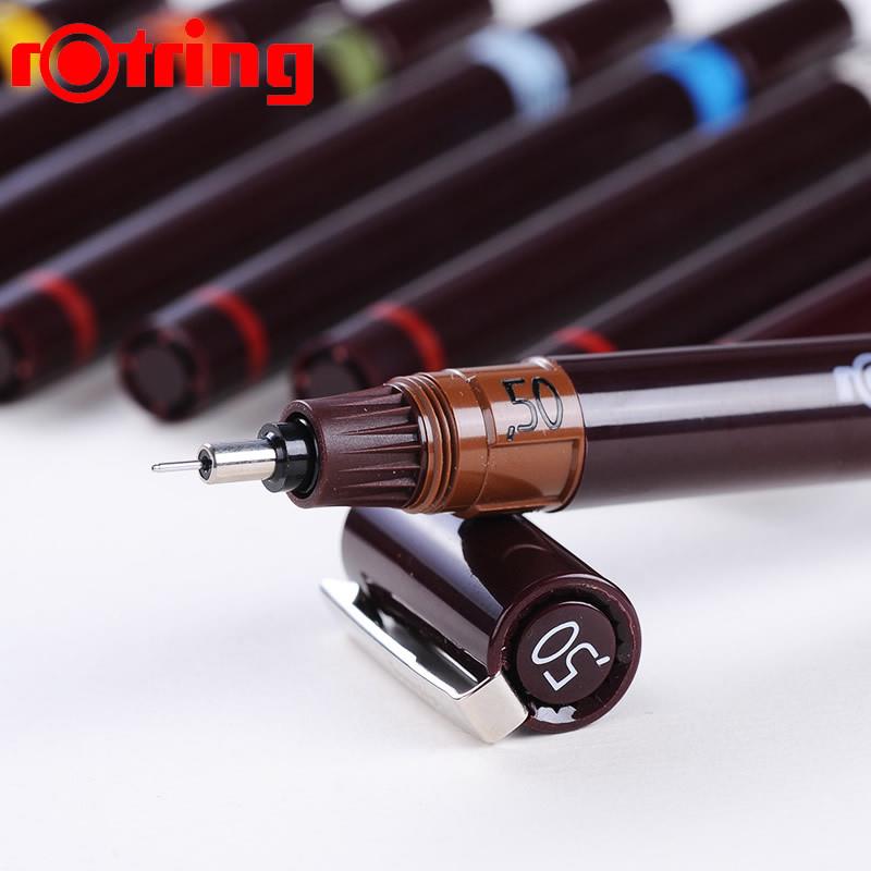 德国Rotrng红环可易受型加墨针管制图针笔绘图笔灌水可i加墨针管