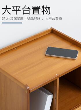 床头柜组子简现约代你小型置物架实木轻奢卧QKC室床边简易储物装J