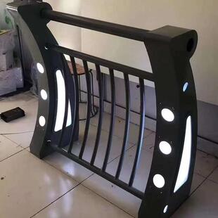 城市道路灯光护栏天桥防479撞护家景区桥梁护栏厂L灯ED湖栏边光护