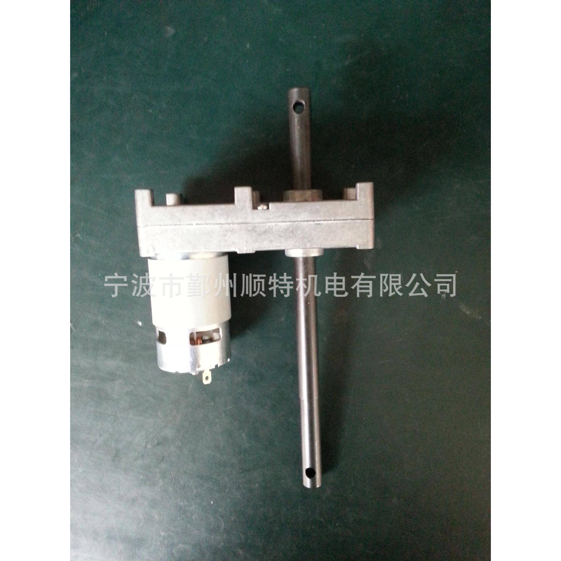 明直流减速电机移动照车灯刹马达1转太阳能跟踪GIQ放风机