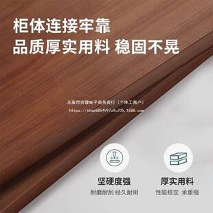 文件柜办公室书柜档案资料柜木质收纳柜子分层隔板储物柜落地靠墙