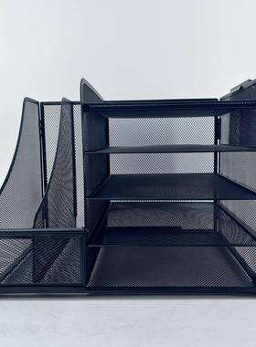 五层文架金属A4文件框物办物公室桌面置架文73943件架客厅收件纳