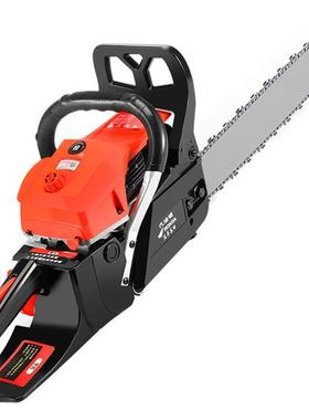 小型手式园林工具汽油锯电锯油锯大LSI功率通功用伐木锯多持能