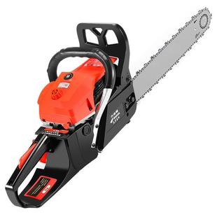 小型手式 园林工具汽油锯电锯油锯大LSI功率通功用伐木锯多持能