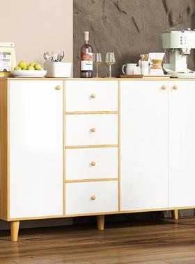 餐边斗柜客厅碗柜代房简约酒柜柜茶水柜家UNG现用厨储物柜落地置