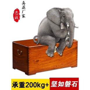 纯香樟木箱子大板直拼全实木衣箱字画箱仿古木箱陪嫁箱嫁妆箱