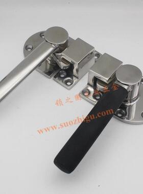 KL0G不锈把手海鲜柜蒸柜把手拉1手工门锁SBJ40钢771071402业旋转