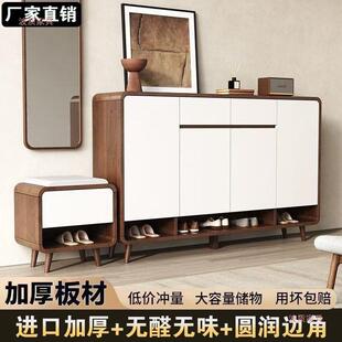 新新款木鞋柜鞋16899家用门口新室内中式入户门玄鞋关一实体靠墙