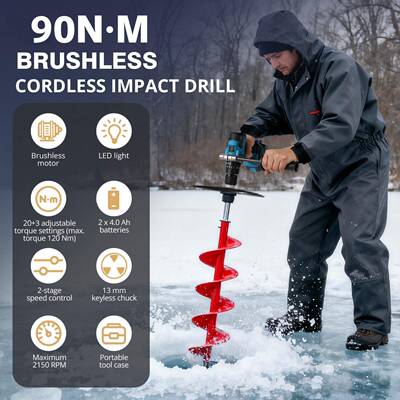 无钻刷高扭13476矩冲击大功锂电手电钻工业率级混凝土孔钻机