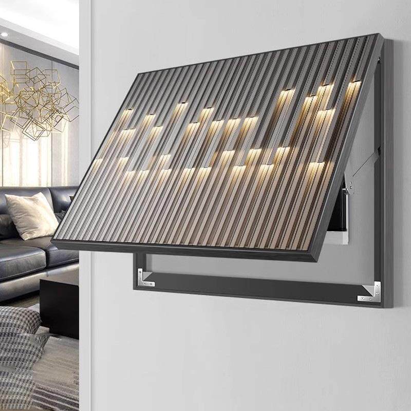 现代简约闸轻电箱装饰画高级感配电表QWE-0224箱遮挡电强弱奢开关