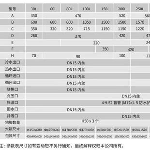 20空水0不锈钢保温L水箱空气能循环承压水箱气能缓95787冲水箱