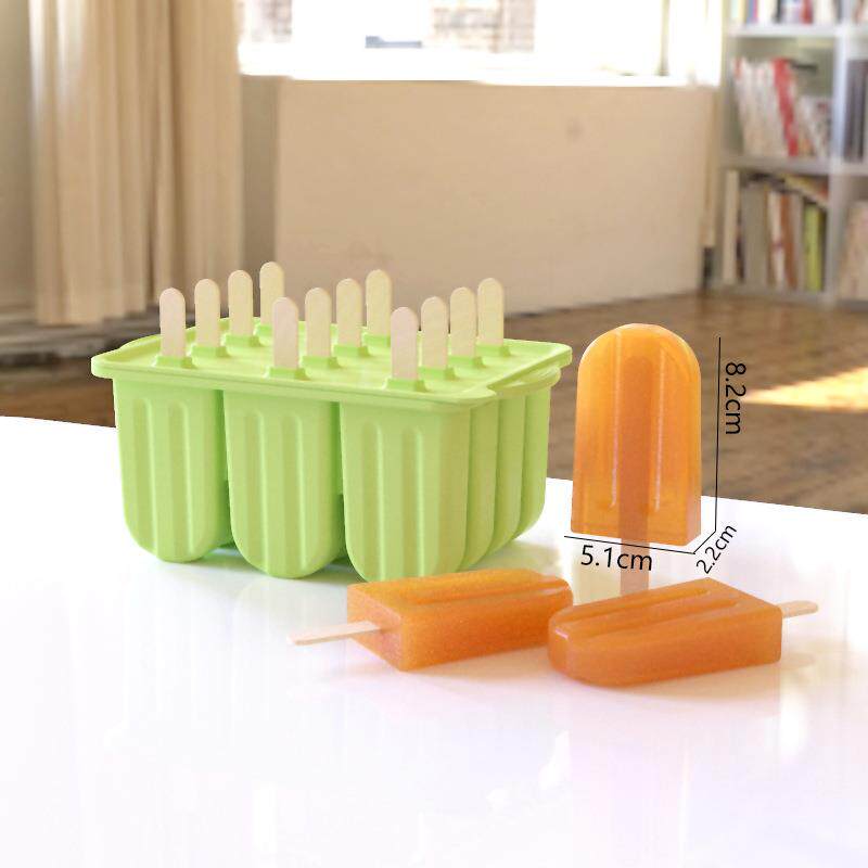 无品牌/食级胶雪糕模具冰品糕冰棒自制硅冰块用冷冻制商作冰棍冰