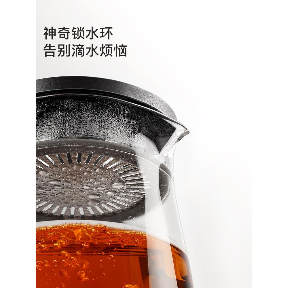 尚明高端玻璃泡壶家用耐加厚高可温加热煮SAMADOYO花茶壶过滤大容