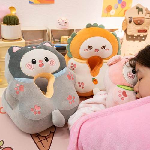 睡神枕趴小20240304睡午枕办公室抱枕女生睡觉午睡器学生午休趴枕
