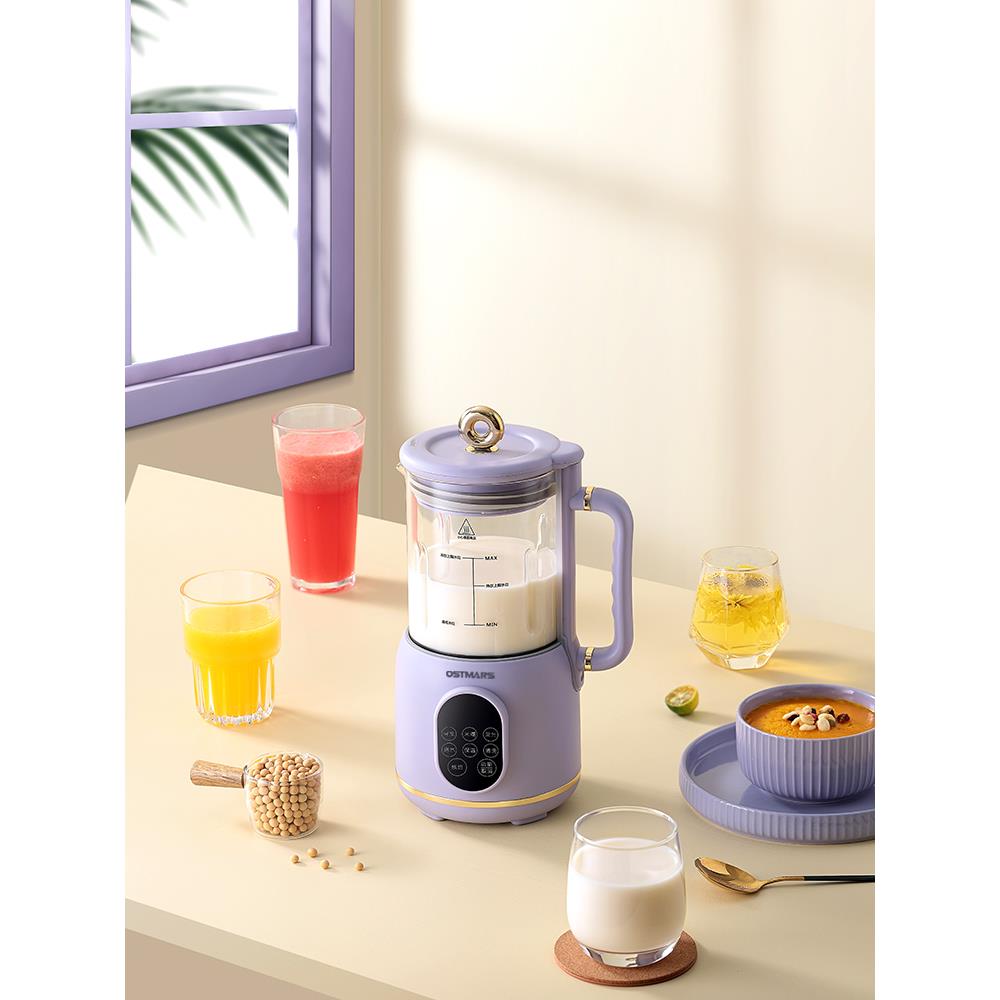 德5363国OS大TMARS破壁家用容量多机功能破壁机免免滤煮迷你豆浆