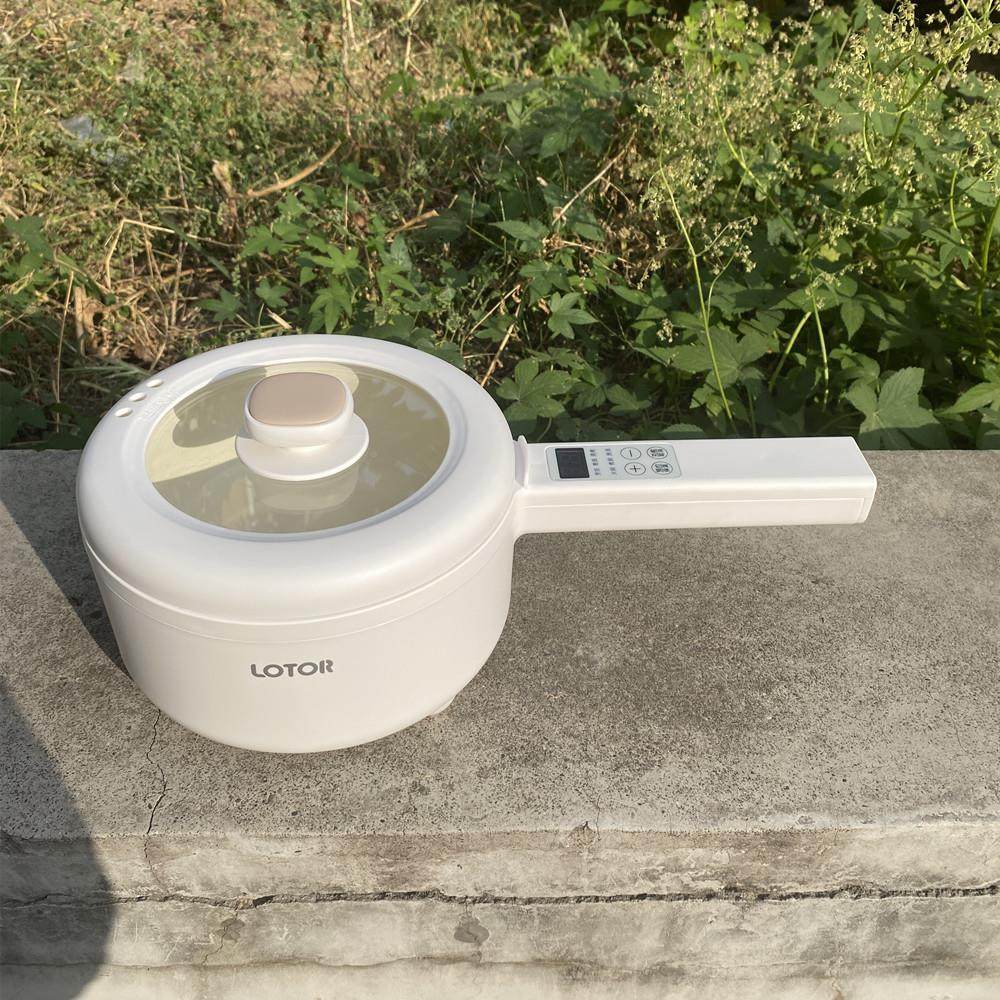 小浣熊17CD宿舍学生小电锅多能家用功小率寝室功一炒锅炒菜煮饭体